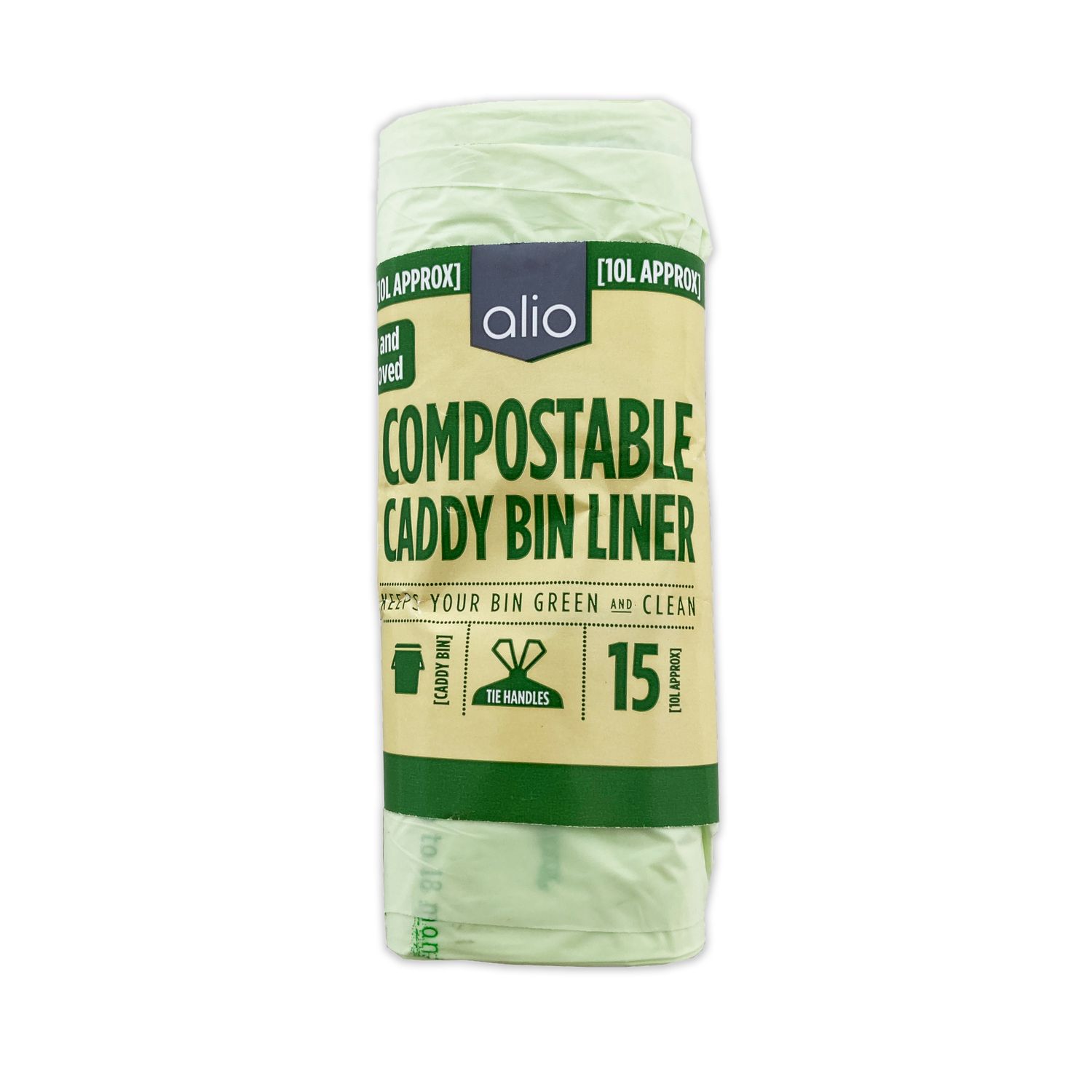 Alio Bin Liner Compost 15 Pack ALDI